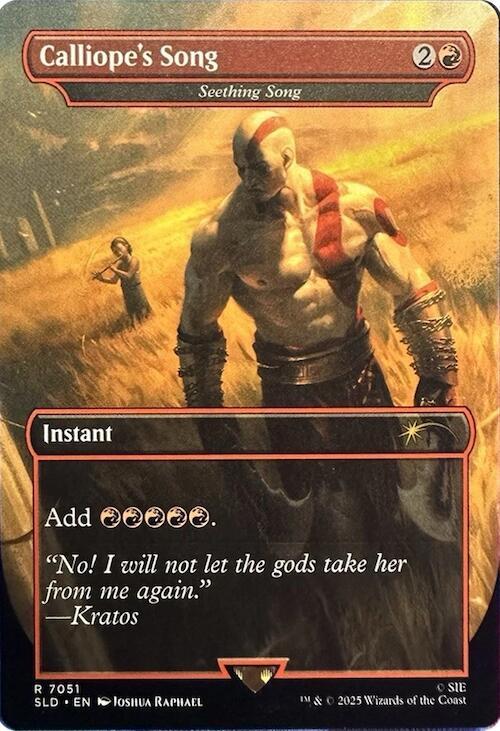 Calliope's Song - Seething Song | Secret Lair Drop Series #7051