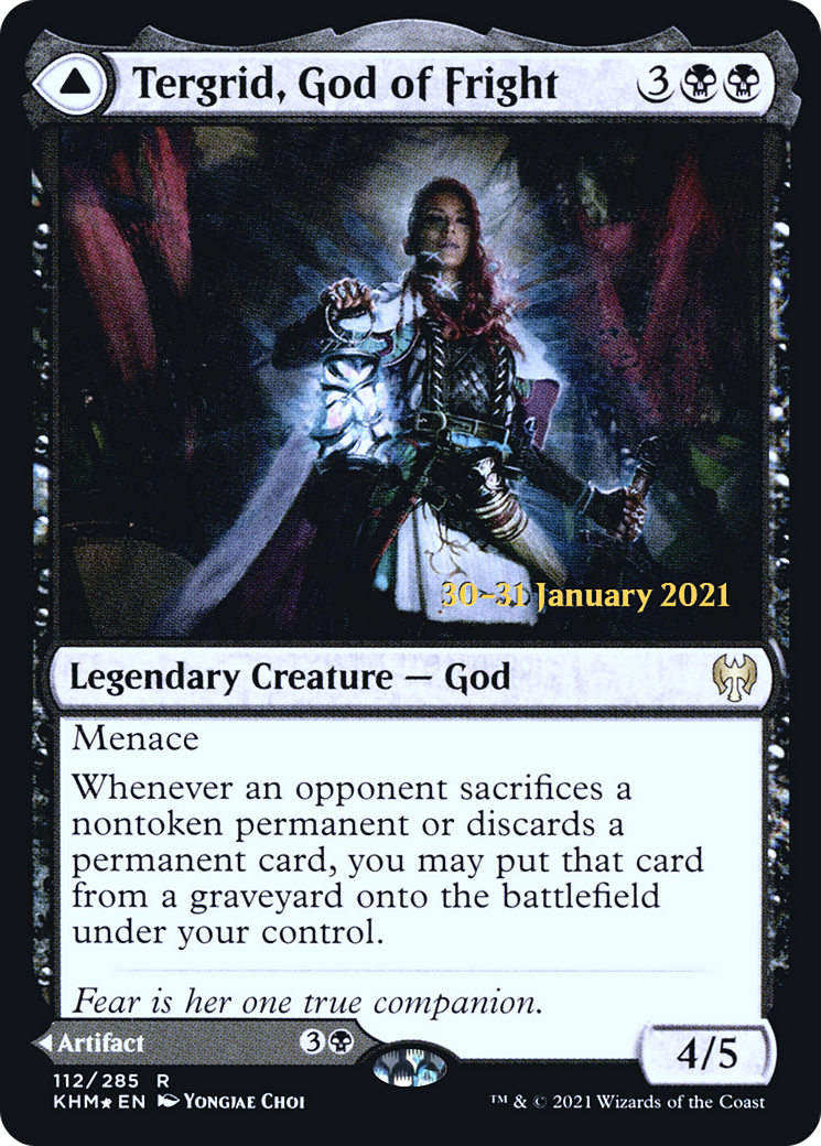 Tergrid, God of Fright // Tergrid's Lantern | Prerelease Cards #112