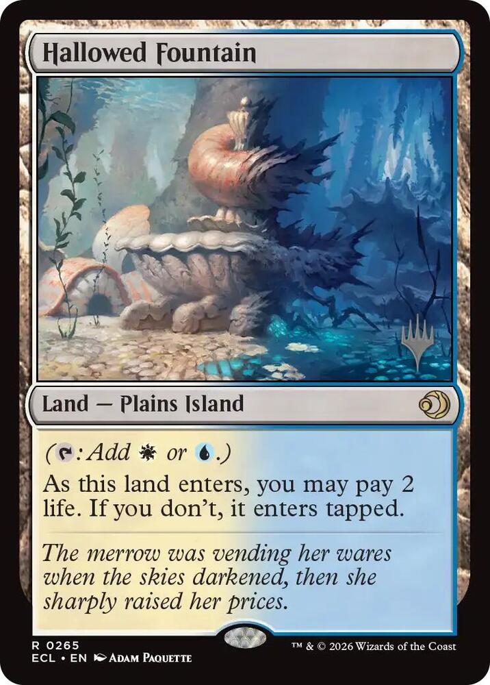 Hallowed Fountain | Promo Pack: Lorwyn Eclipsed #265