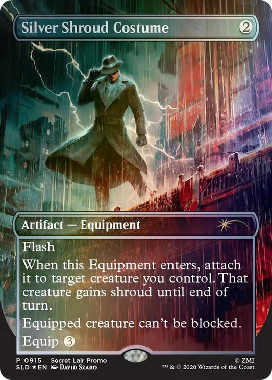 Silver Shroud Costume | Secret Lair Drop Series #915