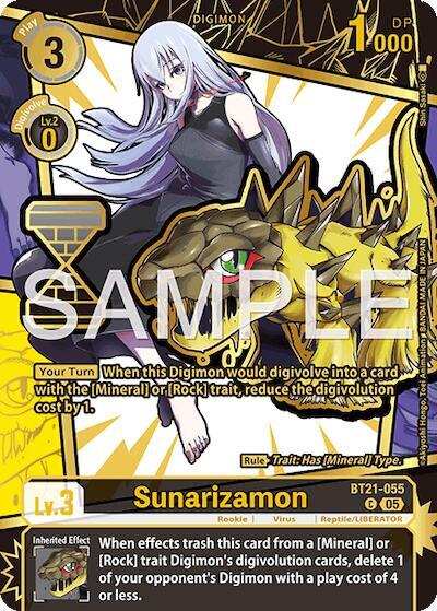 Sunarizamon (Rare Pull) | Dawn of Liberator #BT21-055 C