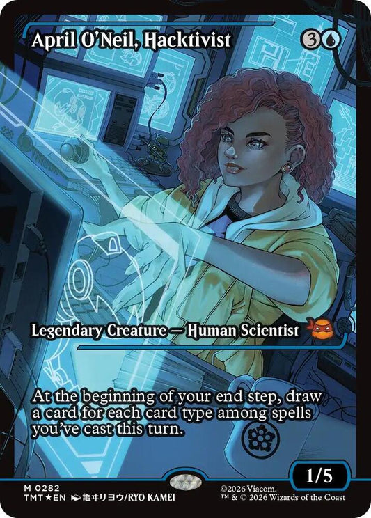 April O'Neil, Hacktivist (0282) (Showcase) | Teenage Mutant Ninja Turtles #282