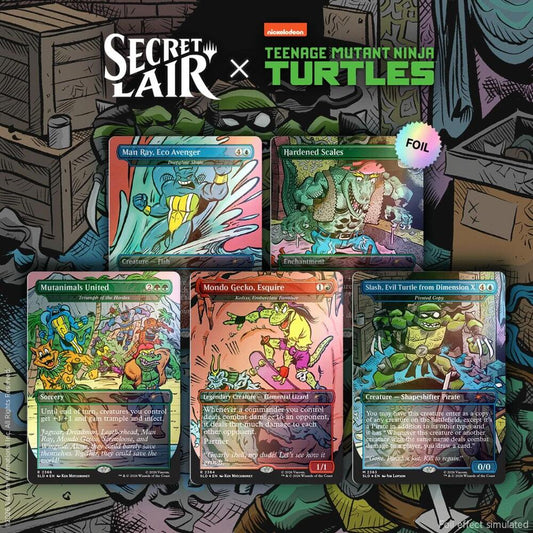 Secret Lair Drop: Secret Lair x Teenage Mutant Ninja Turtles: The Mighty Mutanimals - Traditional Foil Edition | Secret Lair Drop Series #unknown