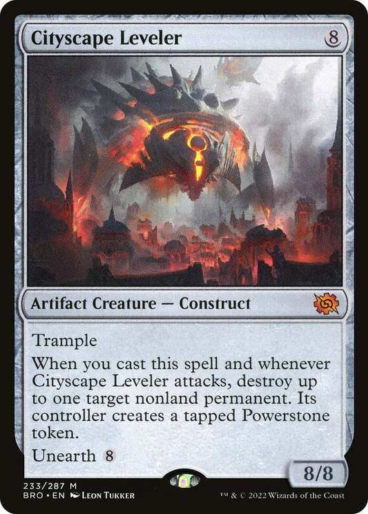 Cityscape Leveler | The Brothers' War #233 [foil]