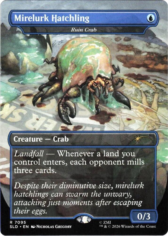 Mirelurk Hatchling - Ruin Crab | Secret Lair Drop Series #7095