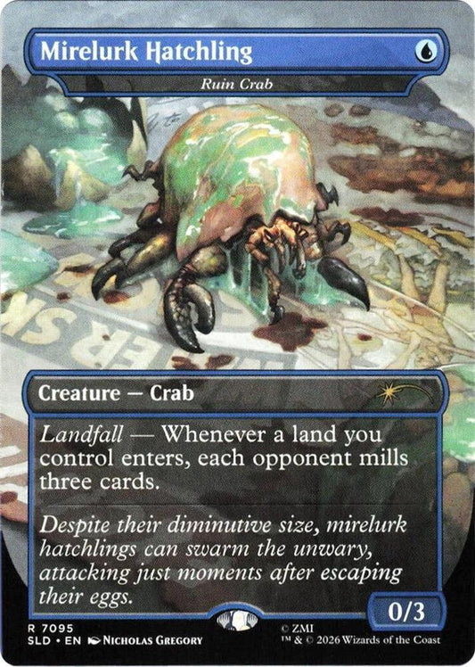 Mirelurk Hatchling - Ruin Crab | Secret Lair Drop Series #7095