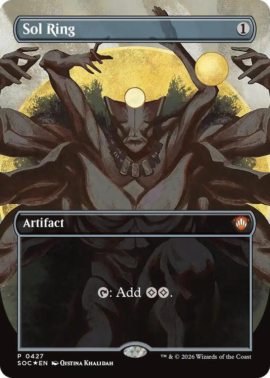 Sol Ring (Borderless) | Commander: Secrets of Strixhaven #427