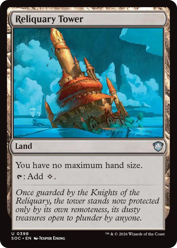 Reliquary Tower | Commander: Secrets of Strixhaven #398