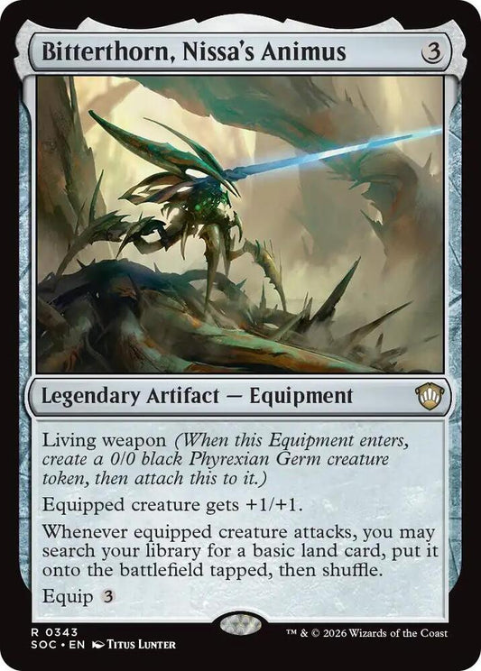 Bitterthorn, Nissa's Animus | Commander: Secrets of Strixhaven #343