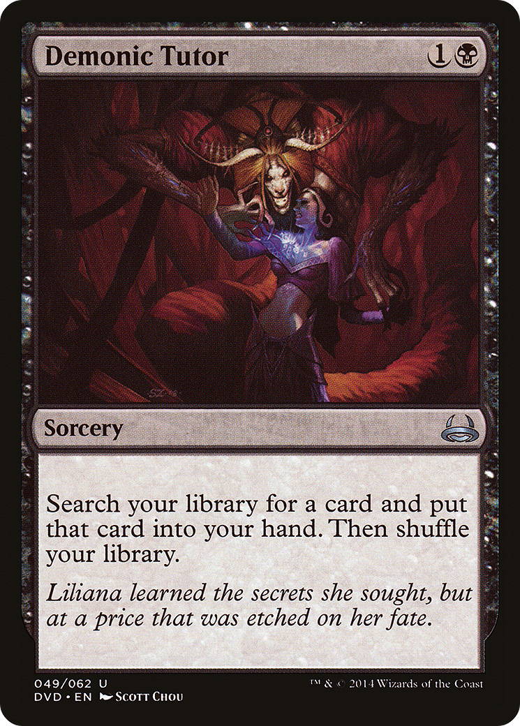Demonic Tutor | Duel Decks Anthology: Divine vs. Demonic #49