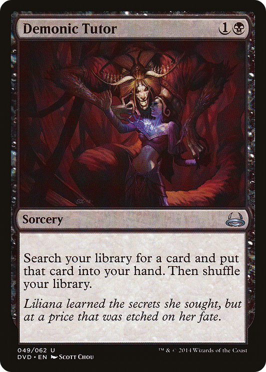 Demonic Tutor | Duel Decks Anthology: Divine vs. Demonic #49