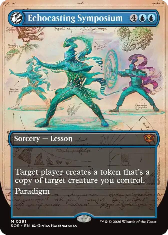 Echocasting Symposium (Borderless) | Secrets of Strixhaven #291