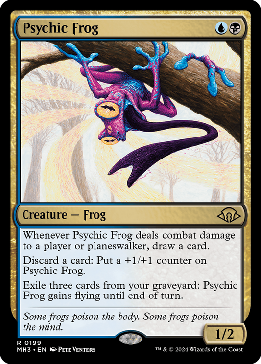 Psychic Frog | Modern Horizons 3 #199 [foil]