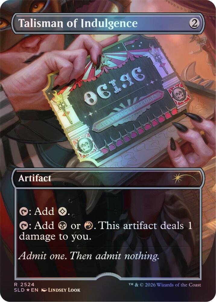 Talisman of Indulgence | Secret Lair Drop Series #2524