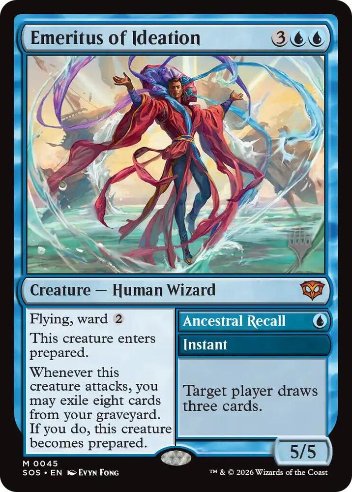 Emeritus of Ideation | Promo Pack: Secrets of Strixhaven #45