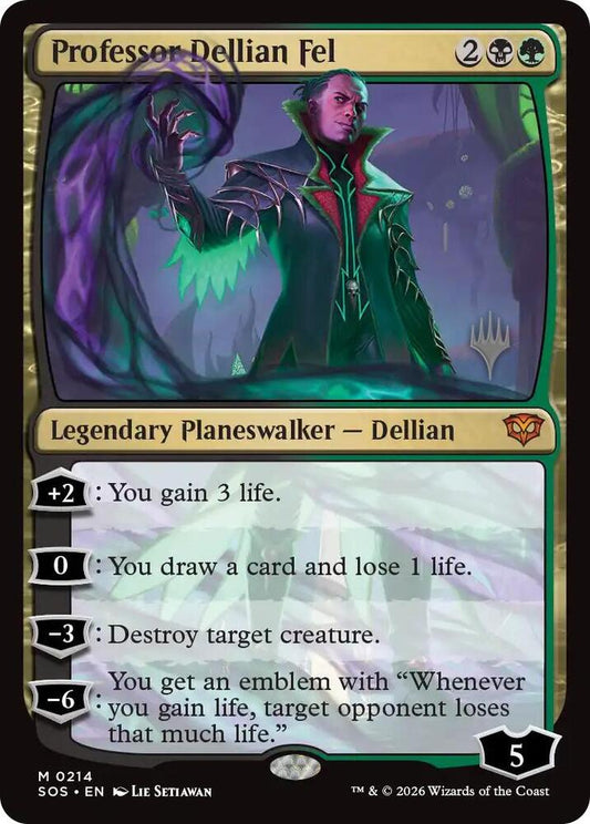 Professor Dellian Fel | Promo Pack: Secrets of Strixhaven #214