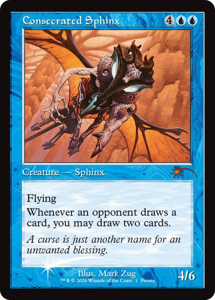 Consecrated Sphinx (Retro Frame) | MagicFest Cards #1
