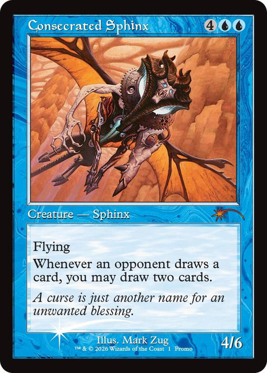 Consecrated Sphinx (Retro Frame) | MagicFest Cards #1