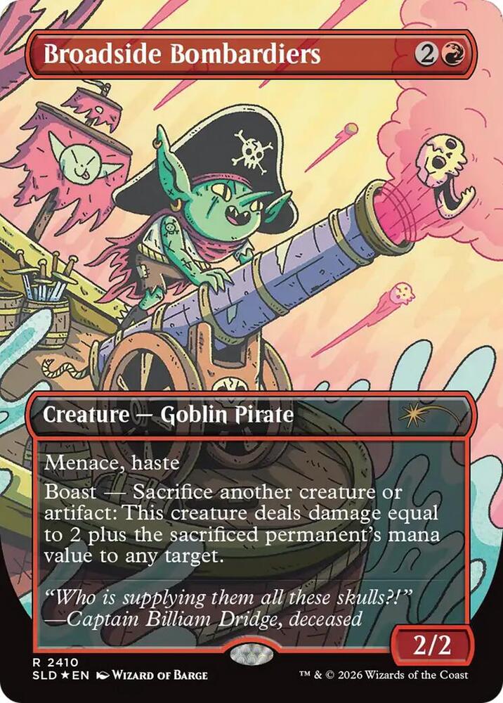 Broadside Bombardiers | Secret Lair Drop Series #2410