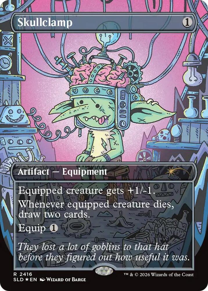 Skullclamp (2416) | Secret Lair Drop Series #2416