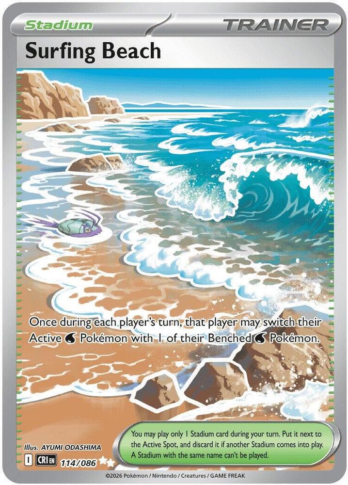 Surfing Beach | ME04: Chaos Rising #114/086