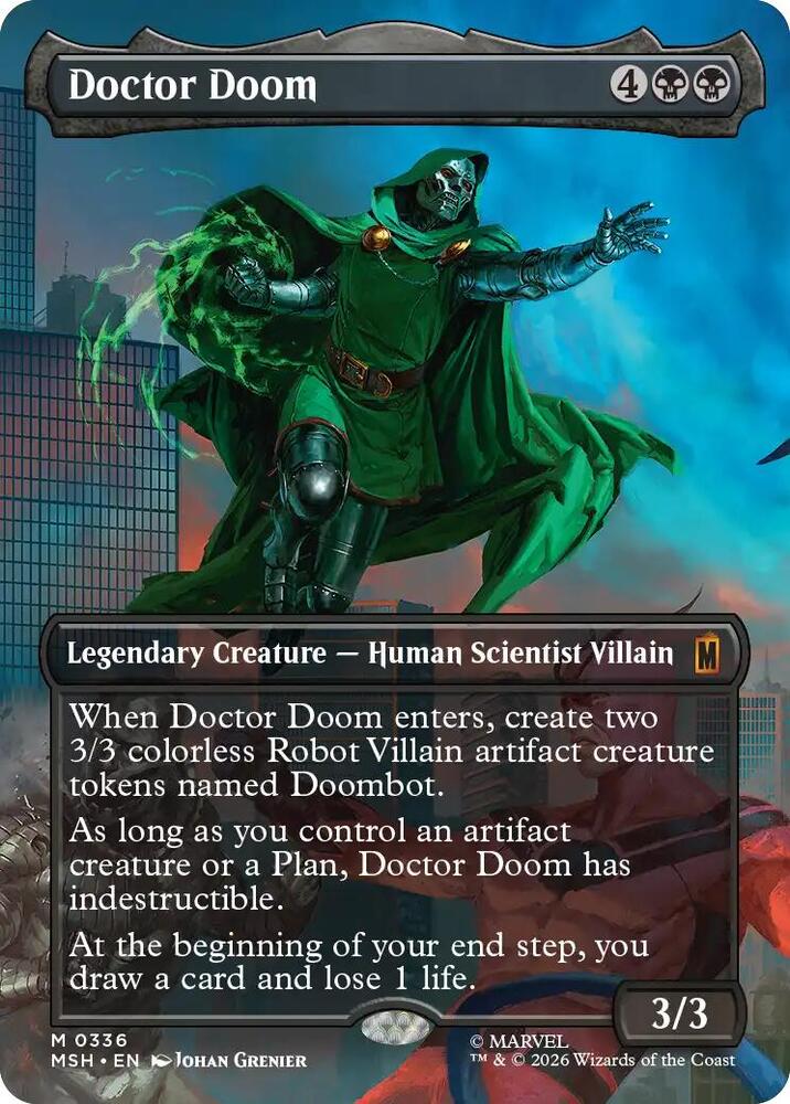 Doctor Doom (Borderless) (0336) | Marvel Super Heroes #336