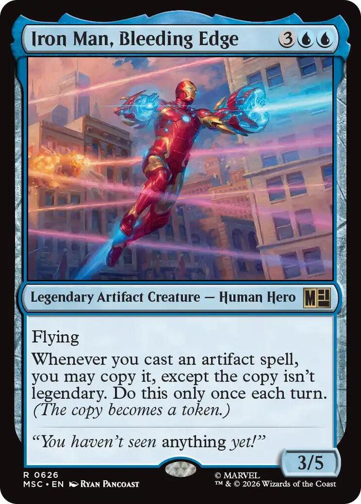 Iron Man, Bleeding Edge | Commander: Marvel Super Heroes #626