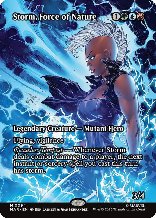 Storm, Force of Nature (Borderless) | Marvel Universe Eternal-Legal #94