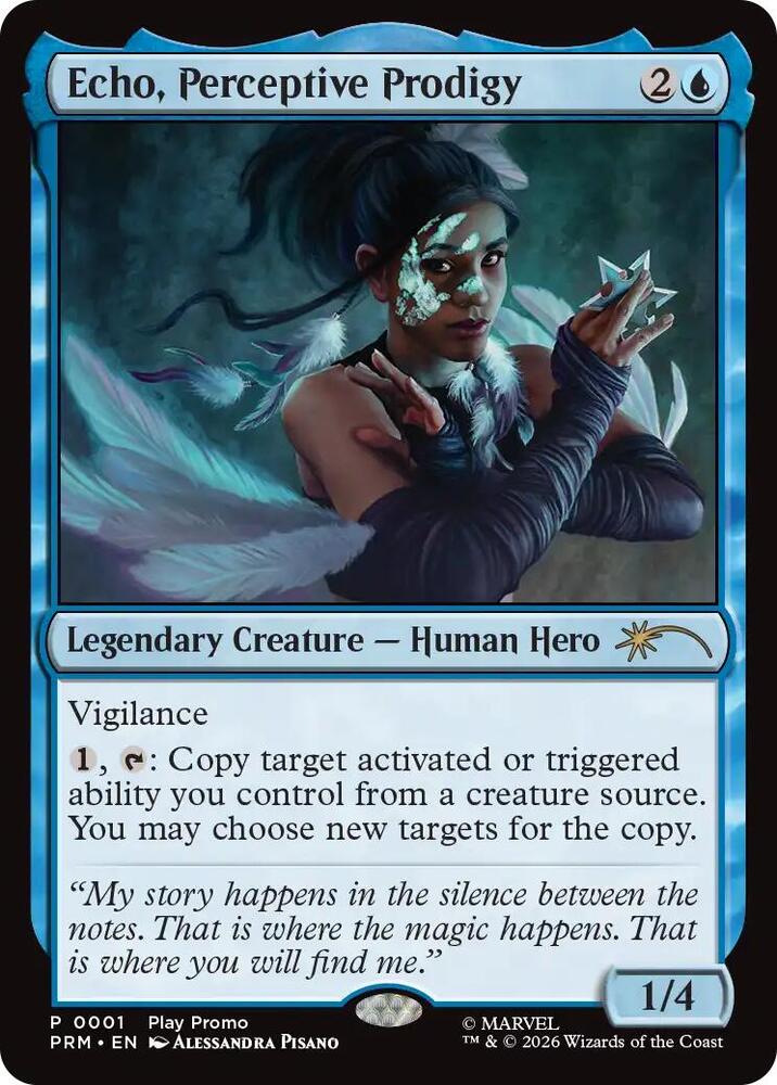 Echo, Perceptive Prodigy | Standard Showdown Promos #1