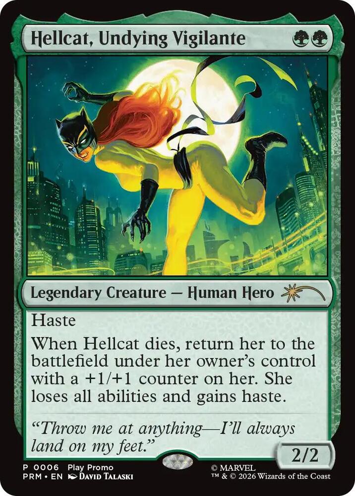 Hellcat, Undying Vigilante | Standard Showdown Promos #6