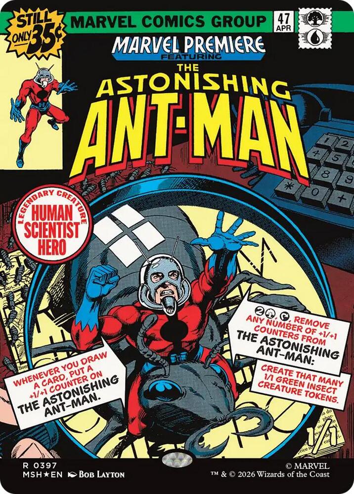 The Astonishing Ant-Man (Borderless) | Marvel Super Heroes #397