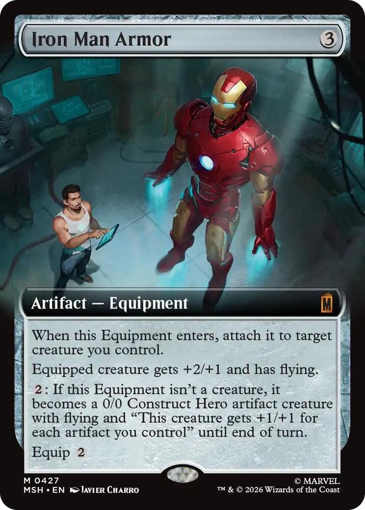 Iron Man Armor (Extended Art) | Marvel Super Heroes #427