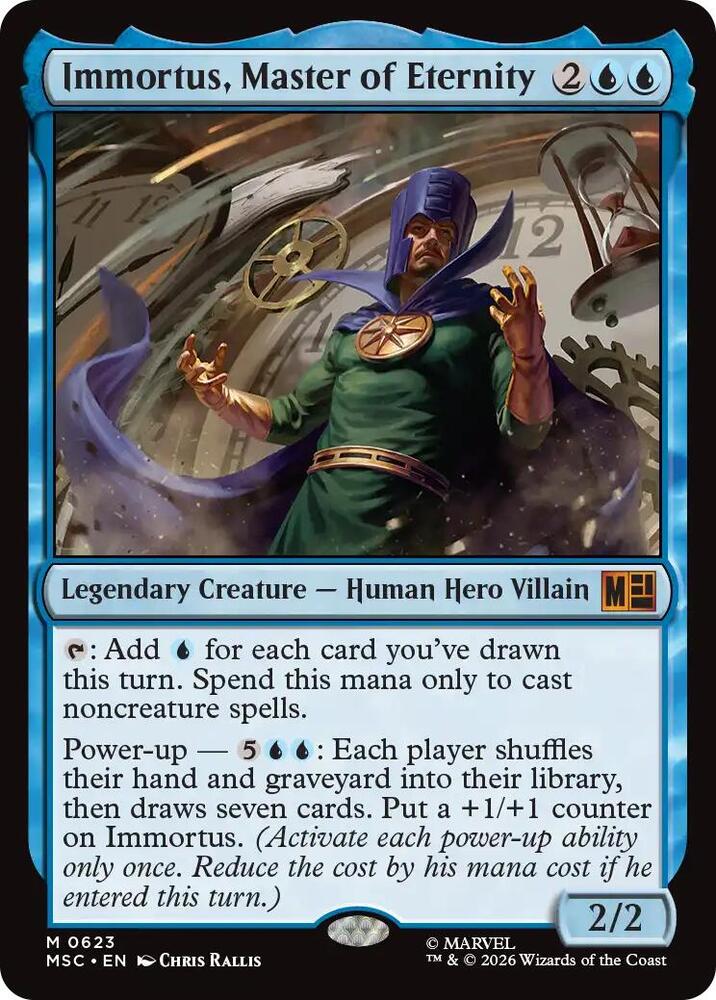 Immortus, Master of Eternity | Commander: Marvel Super Heroes #623