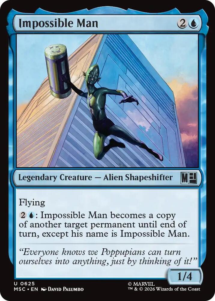 Impossible Man | Commander: Marvel Super Heroes #625