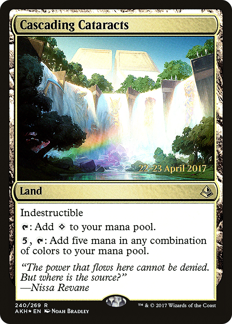Cascading Cataracts | Amonkhet Promos #240s [foil]
