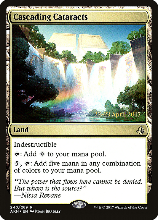 Cascading Cataracts | Amonkhet Promos #240s [foil]