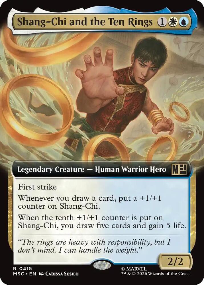Shang-Chi and the Ten Rings (Extended Art) | Commander: Marvel Super Heroes #415