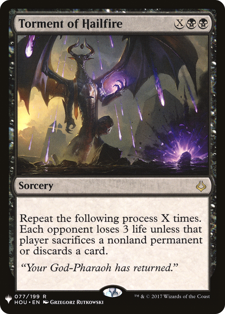 Torment of Hailfire | The List #HOU-77