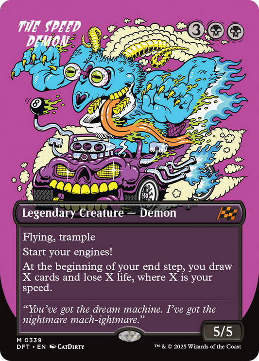 The Speed Demon | Aetherdrift #339 [foil]