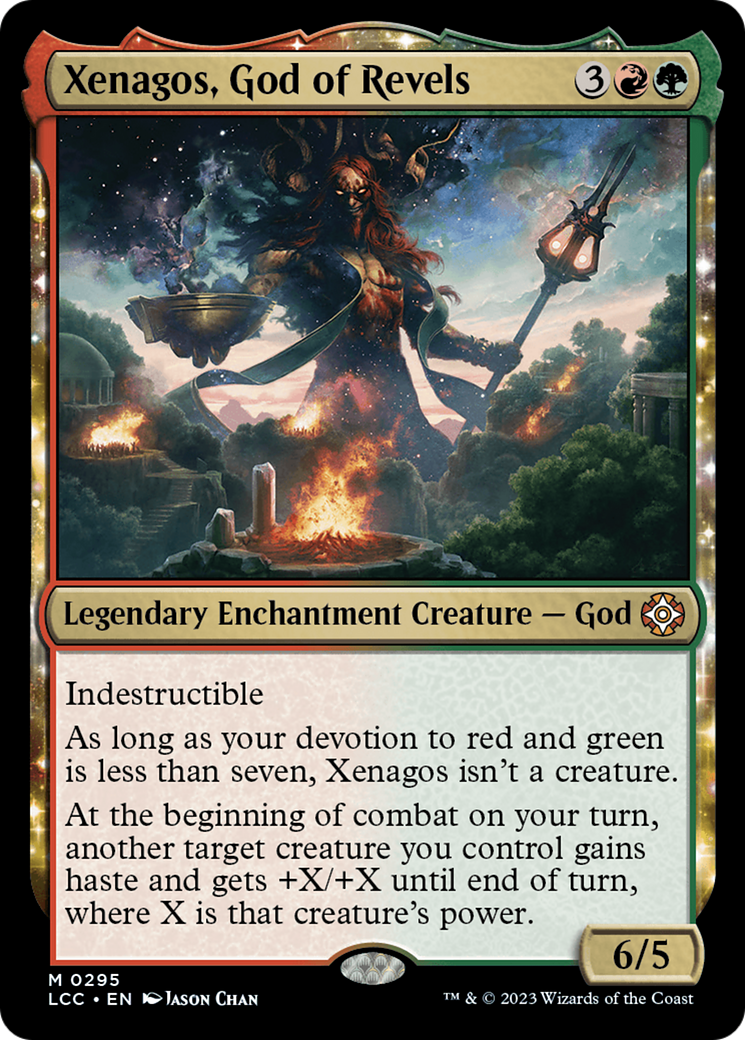 Xenagos, God of Revels | The Lost Caverns of Ixalan Commander #295