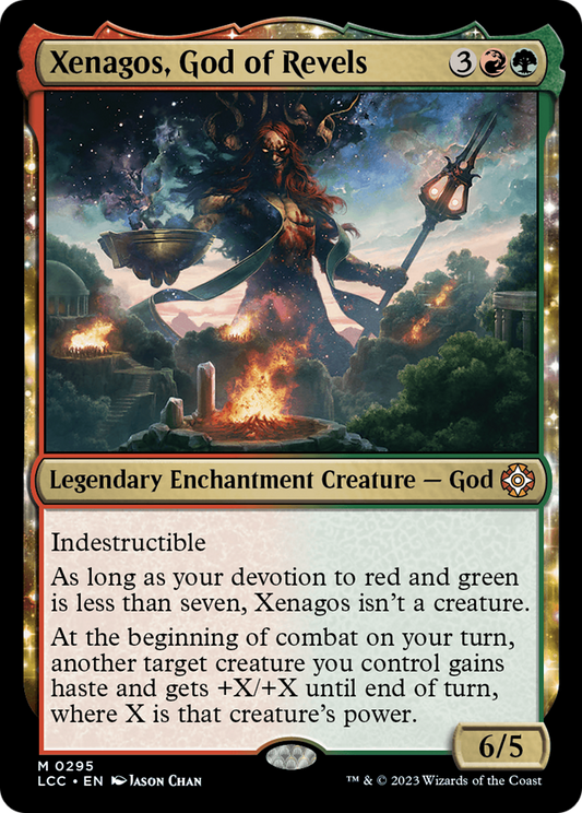 Xenagos, God of Revels | The Lost Caverns of Ixalan Commander #295