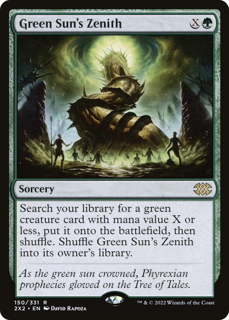 Green Sun's Zenith | Double Masters 2022 #150