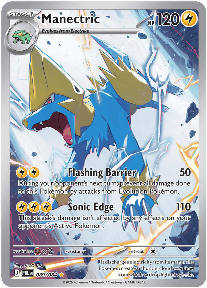 Manectric - 089/084 | ME05: Pitch Black #089/084