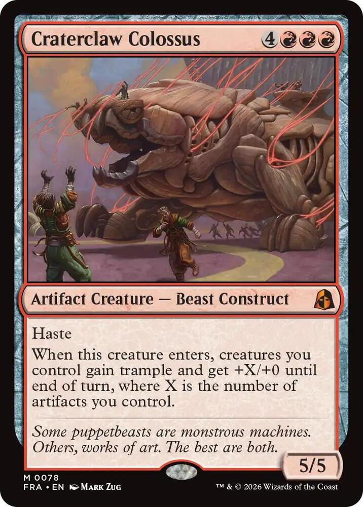 Craterclaw Colossus | Reality Fracture #78
