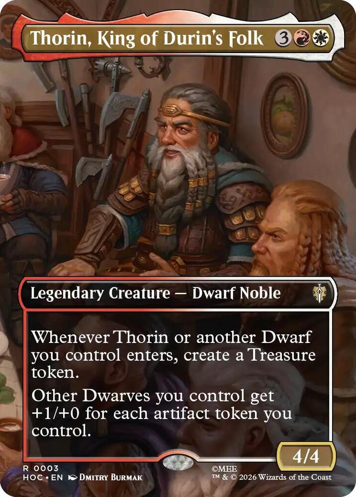 Thorin, King of Durin's Folk (Borderless) | The Hobbit: Eternal-Legal #3