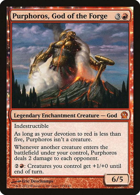 Purphoros, God of the Forge | Theros #135