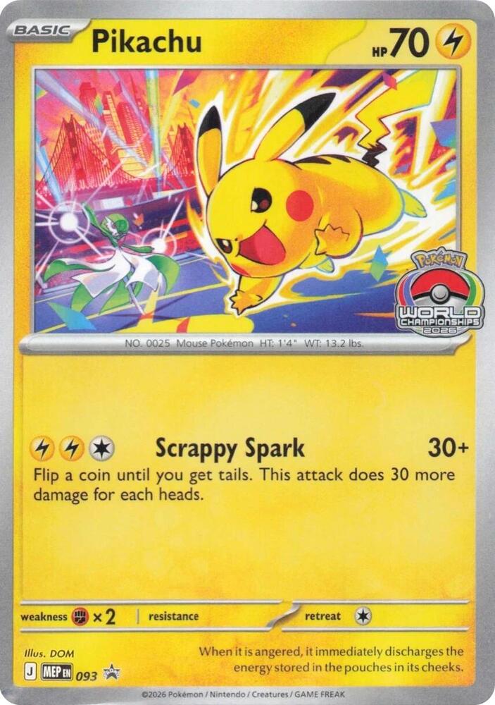 Pikachu - 093 | ME: Mega Evolution Promo #093