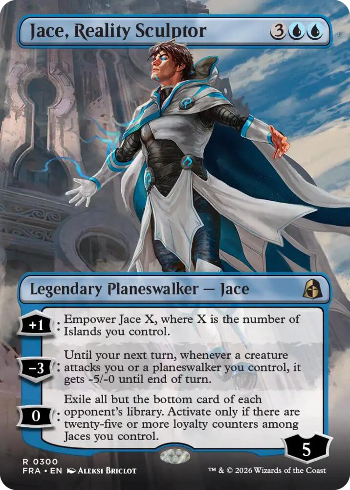 Jace, Reality Sculptor (Borderless) | Reality Fracture #300