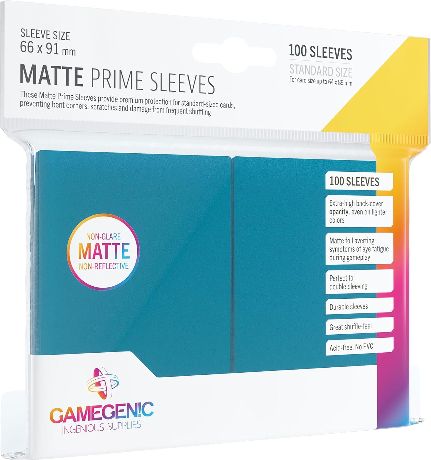 GAMEGENIC: MATTE PRIME SLEEVES