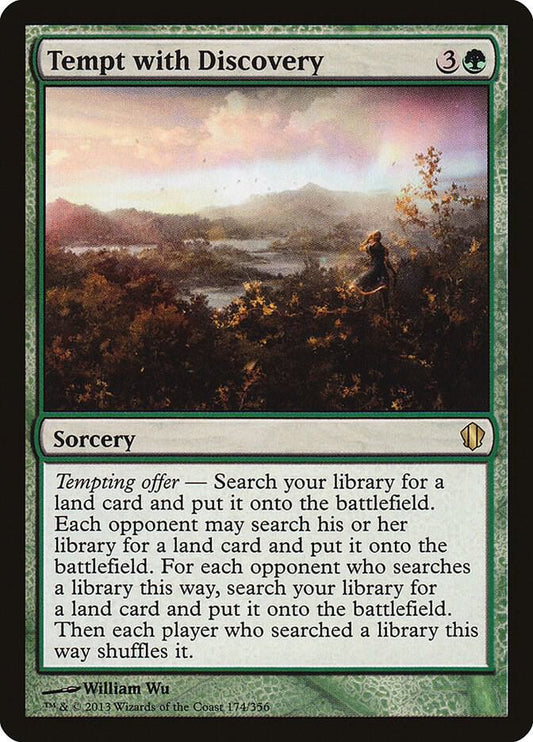 Tempt with Discovery | Commander 2013 #174